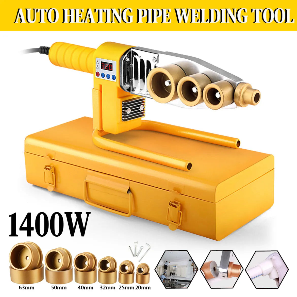 HandyHelperTools™ Pipe Welding Machine