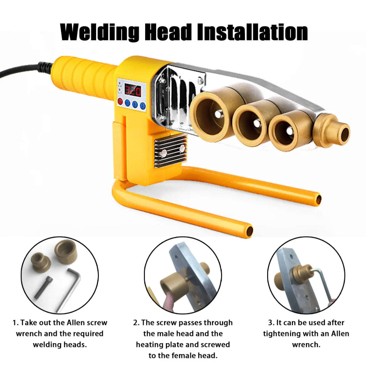 HandyHelperTools™ Pipe Welding Machine