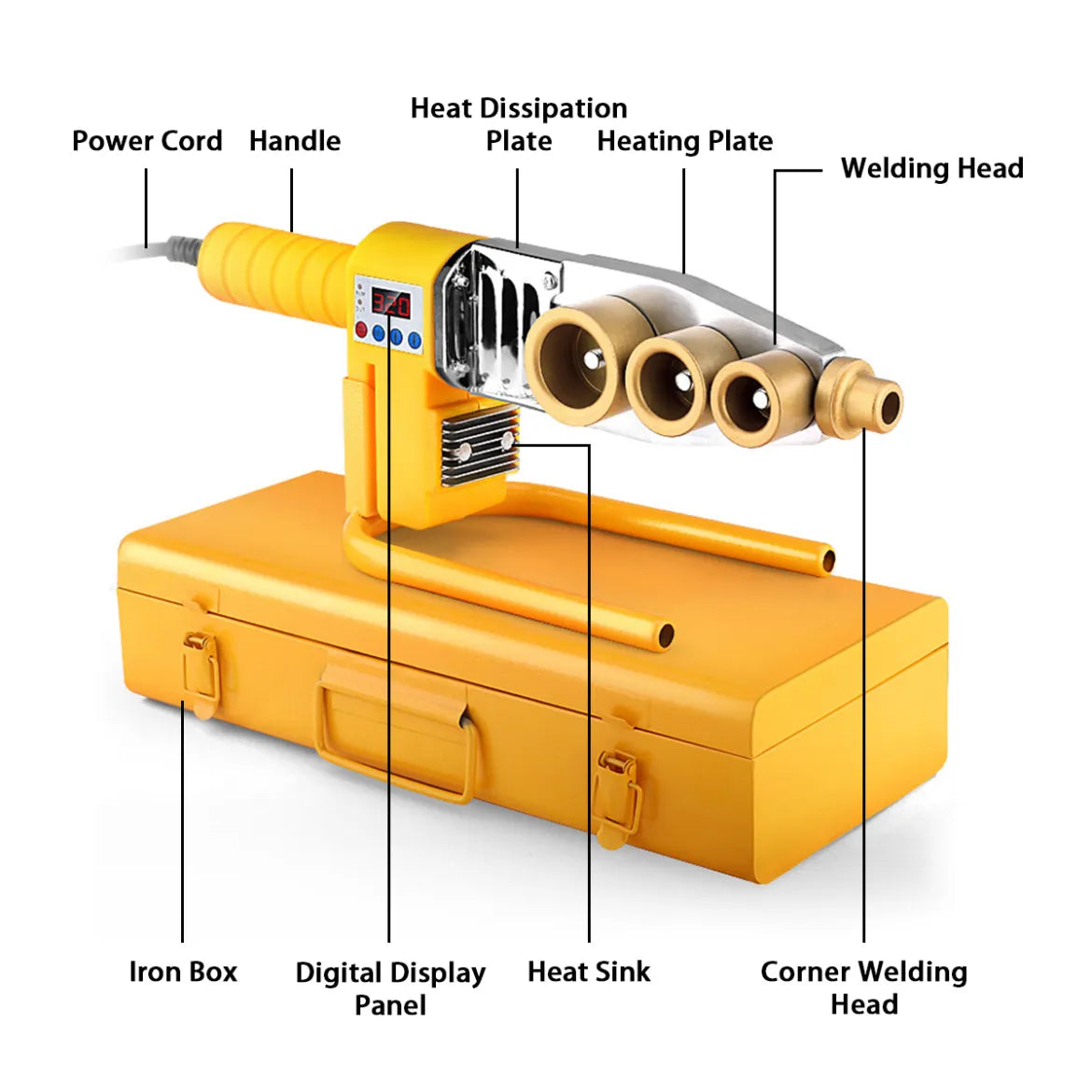 HandyHelperTools™ Pipe Welding Machine