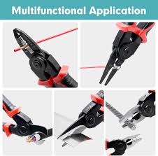 5 in 1 Universal Multi-purpose Interchangeable Head Pliers